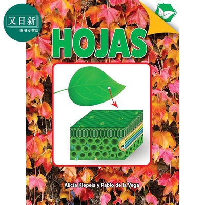 Spanish Science Readers Hojas Grade 2-4 西班牙语原版少儿科普读物 绿叶 Un acercamiento a las plantas 又日新