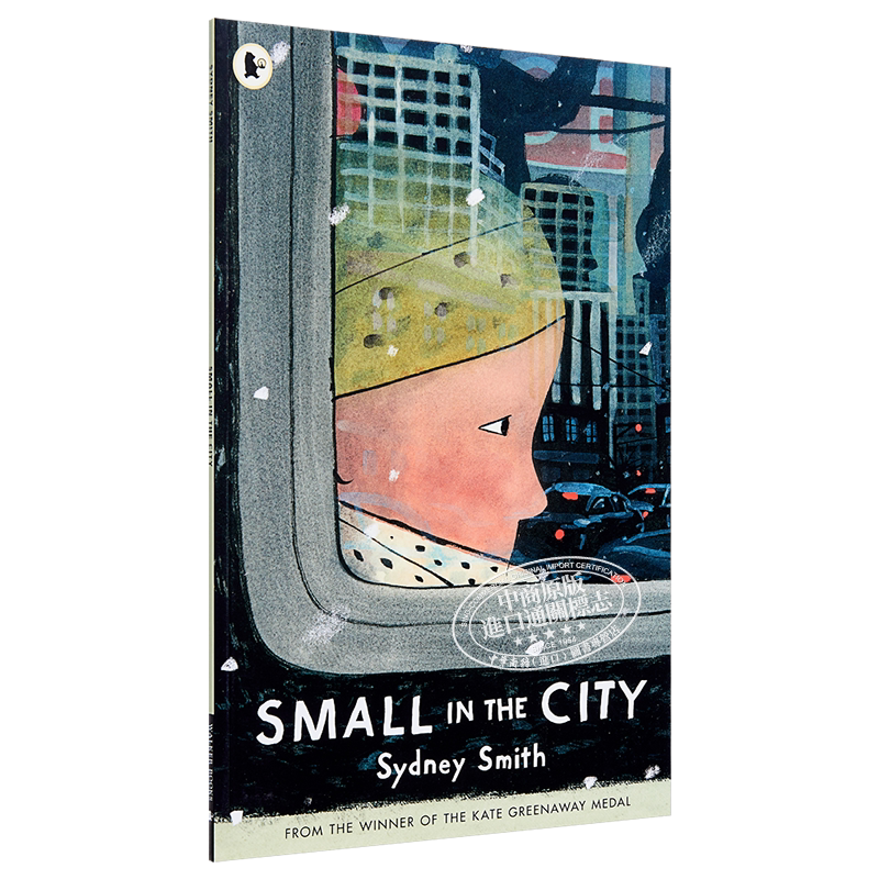2021凯特格林威大奖得主Thereza Rowe:Small in the City 大城市里的小人物 精品绘本 儿童亲子共读故事绘本 平装 英文原版