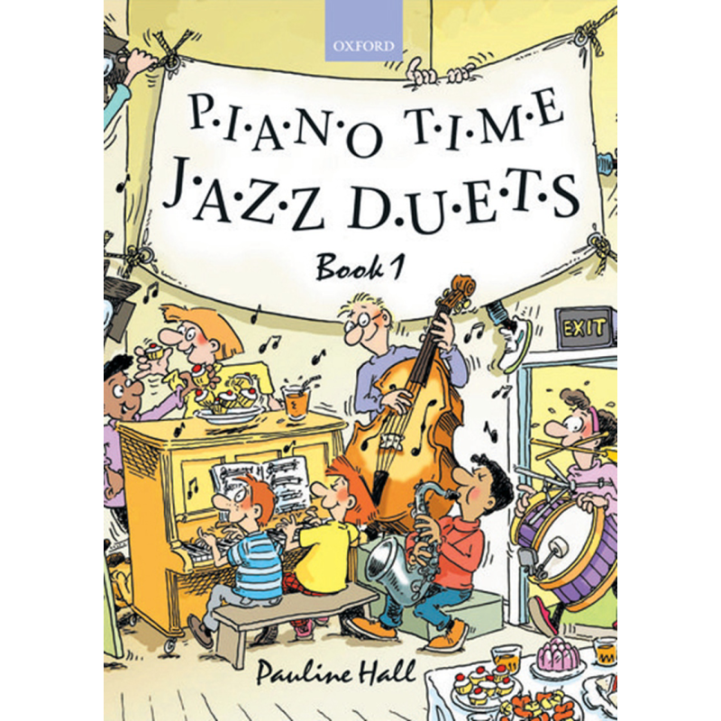 牛津 英国皇家音乐 英皇考级 ABRSM考级 Piano Time系列钢琴教材爵士二重奏Jazz Duets第1册
