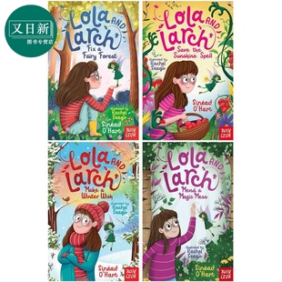 英文原版 the Lola 故事章节书 仙女奇遇记4册 Larch Sunshine Save 童话森林Fix Spell Fairy 萝拉 Forest and 预售 又日新