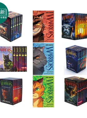 Warriors 猫武士系列 猫武士漫画版 一二三四五部曲 英文原版 全彩漫画故事 儿童文学玄幻章节小说 青少年读物 又日新