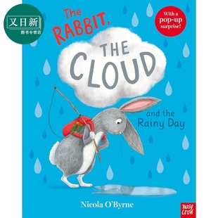 the Rainy 云朵和下雨天 Rabbit 故事 又日新 兔子 关于同理心和环保 Cloud The 英文原版 Day and 进口书 故事绘本