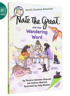 Nate the Great and the Wandering Word 小侦探内特29 桥梁章节书 7-12岁 英文原版进口图书 儿童小初文学故事书 又日新