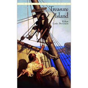 金银岛 Bantam Classics Treasure Island 英文原版 Robert Louis Stevenson 又日新
