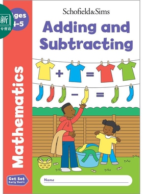 英国S&S教辅 Get Set Mathematics: Adding and Subtracting 幼小衔接数学：加减法 英文原版  数学学习 又日新