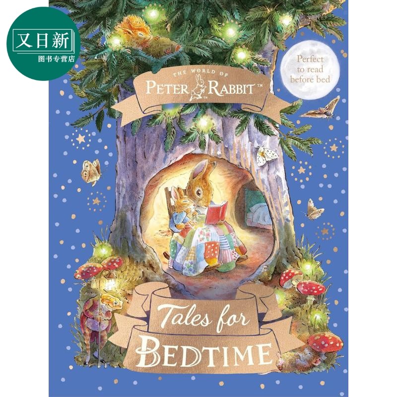 镂空书 彼得兔的睡前故事 Peter Rabbit Tales for Bedtime 英文原版 亲子读物 儿童绘本故事图画书 精装进口童书 又日新,书籍/杂志/报纸,儿童读物原版书,淘宝优惠券,粉丝福利购,淘宝优惠卷