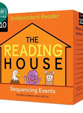 The Reading House Set 10 Sequencing Events 阅读小房子10级 英文原版 儿童绘本 分级阅读 4-8岁 又日新