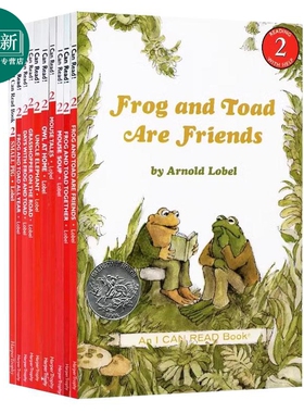 预售 青蛙蟾蜍系列10册 ICR-Frog and Toad(1-10) pack 英文原版 儿童绘本故事书 分级阅读读物 进口童书 4岁以上 又日新
