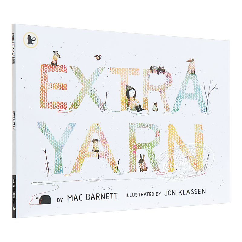 The Caldecott Honor Books 2013: Extra Yarn 穿毛衣的小镇 儿童故事绘本 Jon Klassen 名家绘本 图画书 2013凯迪克银奖绘本