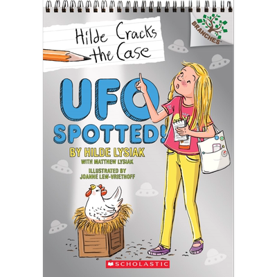 Hilde Cracks The Case 4 Ufo Spotted 学乐大树系列Branches 小记者希尔德4 英文原版 儿童小初文学 桥梁章节书 又日新