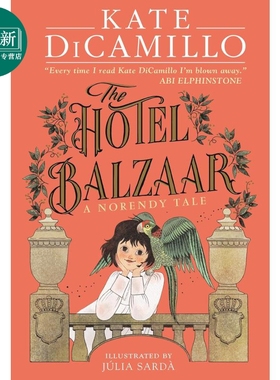 巴尔扎尔酒店 Kate DiCamillo The Hotel Balzaar 英文原版 儿童文学故事 青少年小说读物 进口图书 7岁以上 精装 又日新