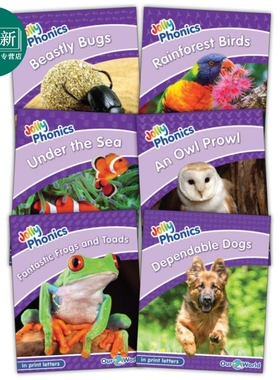 Jolly Phonics Readers Level 5 Our World 快乐自然拼读读物5级 我们的世界 手写体英式英语版 英文原版幼儿教辅 又日新