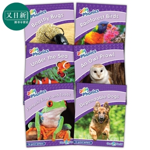 快乐自然拼读读物5级 Phonics Level 英文原版 又日新 Jolly 英语版 Our Readers 世界 我们 World 幼儿教辅 手写体英式