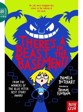 预售 伊兹和朋友们13 地下室里有怪兽 Izzy and Friends There s a Beast in the Basement 英文原版 小初文学进口图书 又日新