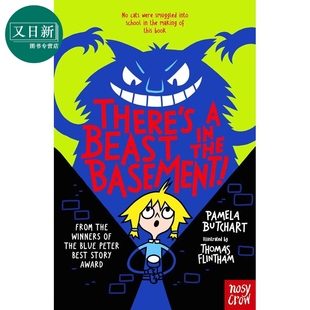 Basement 地下室里有怪兽 Friends and 预售 the 英文原版 Izzy Beast 又日新 小初文学进口图书 There 伊兹和朋友们13