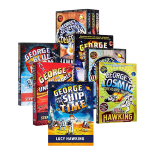 Stephen Hawking史蒂芬霍金 乔治的宇宙秘密钥匙6册 英文原版 George's Secret Key 儿童宇宙知识科普 青少版 宇宙探险小说