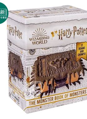 哈利波特 怪物之书 Harry Potter The Monster Book of Monsters It Roams and Chomps 英文原版 Donald Lemke 又日新