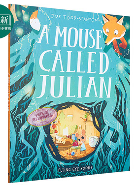 A Mouse Called Julian小老鼠茱莉安 英文原版小初文学 故事图画书绘本 桥梁漫画图像小说 Joe Todd Stanton 平装 又日新