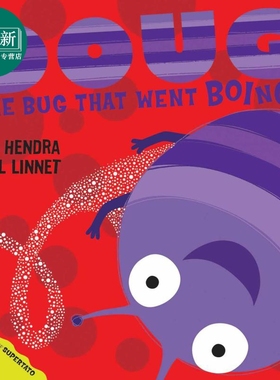 Sue Hendra Doug The Bug 道格的错误 英文原版进口图书 儿童绘本 故事图画书 又日新