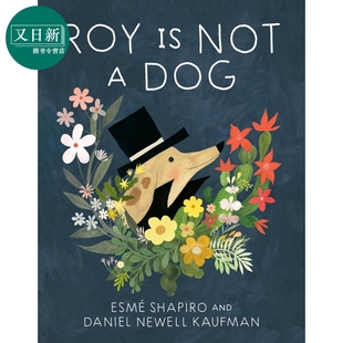 Dog英文原版 Esme Roy 进口图书3 又日新 罗尔不是一只狗 精品绘本 Not Shapiro 动物故事图画书 儿童绘本 7岁 精装