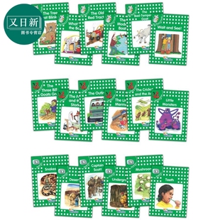 Set Jolly 预售 快乐自然拼读读物绿色等级18本套装 英语分级读物 Readers 英文原版 Phonics 又日新 Level 3级 Complete