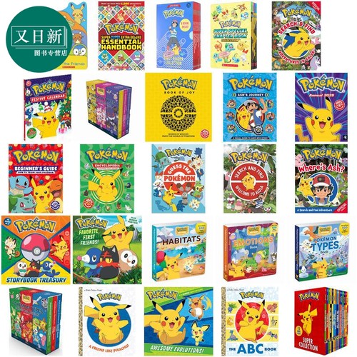 英文原版进口童书Pokemon