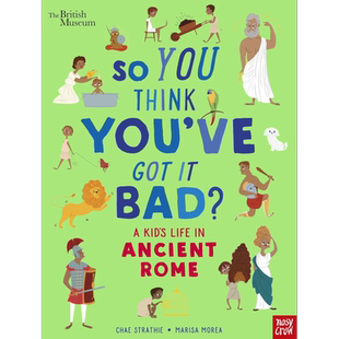 如果你生活在古罗马 A Kids Life in Ancient Rome 英文原版 儿童历史读物 人文百科绘本故事 进口读物7岁以上 又日新