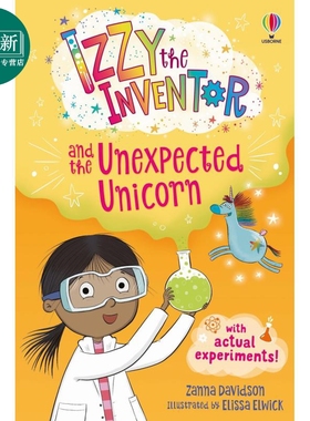 Izzy the Inventor and the Unexpected Unicorn 伊兹与独角兽 英文原版 进口图书 章节故事书 儿童读物 精品童书 又日新