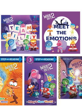 头脑特工队2 皮克斯动画电影设定集 绘本故事 周边书 Disney迪士尼动画电影合集 Inside Out 2 冰雪奇缘Frozen Pixar 漫威英又日新