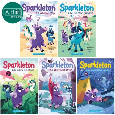 彩色章节书独角兽的故事1-5