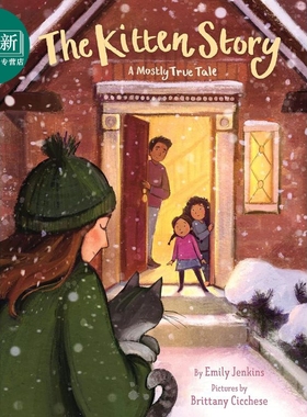 关于小猫的真实故事 Brittany Cicchese The Kitten Story A Mostly True Tale英文原版 动物故事绘本 精装进口 又日新