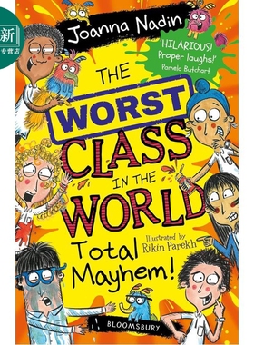 预售 爆笑连连的班级5 The Worst Class in the World Total Mayhem 英文原版 爆笑青少年小说 插图章节故事书 7岁以上 又日新
