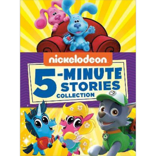 Nickelodeon 5-Minute Stories 尼克频道5分钟故事 英文原版 儿童绘本 卡通动画 Hollis James 3-7岁 又日新