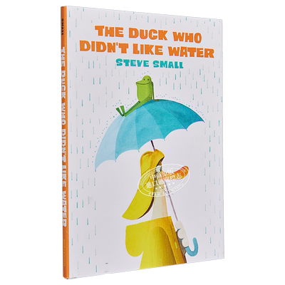 精装儿童绘本不喜欢水的鸭子