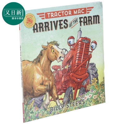 Tractor Mac Arrives at the Farm 拖拉机麦克农场记 英文原版 进口图书 儿童绘本故事图画书 又日新