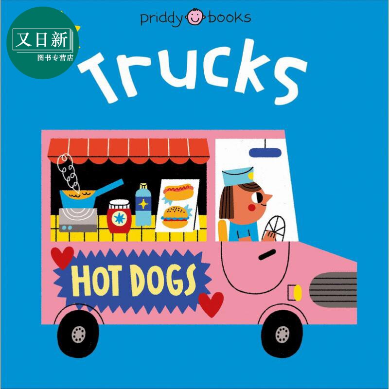 立体书 卡车 Pop-Up Pals Trucks 英文原版 儿童立体纸板书 活动与玩具书 知识百科图画书 进口童书2-4岁儿童读物 又日新