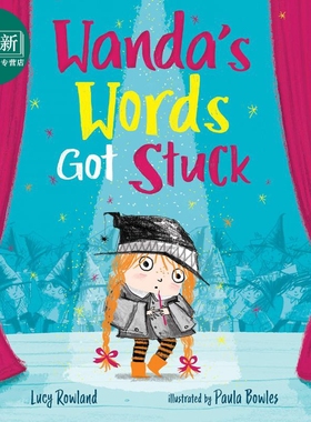 Wanda'S Words Got Stuck 被打断的说话 英文原版 进口原版 3岁到7岁 精装 儿童图画书 Lucy Rowland