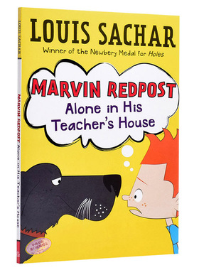 麻烦精马文：4 Marvin Redpost 4：Alone In His TeacherS 儿童文学故事 章节书 桥梁书 幽默搞笑 7~12岁 英文原版