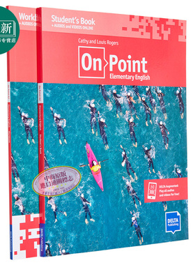 DELTA On point A2 Elementary English 基础英语学习A2套装 学生用书+练习册 含答案 英文语言课程 语法听说读写 又日新