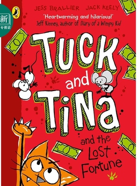 两个搞怪小伙伴 失去的财富 Tuck and Tina and the Lost Fortune 英文原版 趣味插画冒险故事书 进口童书 6岁+ 又日新