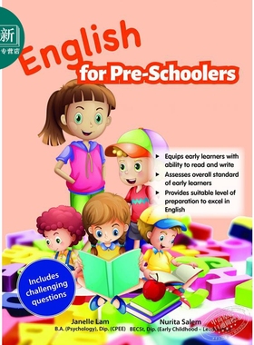 新加坡教辅 English for Pre-Schoolers 学前儿童学英语 3-6岁