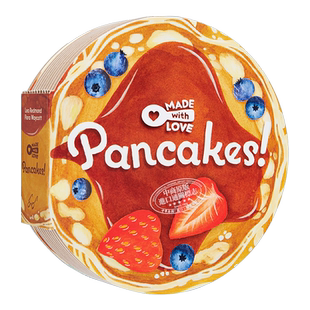Made With Love: Pancakes!  异形书：好味的班戟 英文原版 进口原版 0岁到3岁 食谱 烹饪 儿童纸板书 Lea Redmond 美食主题