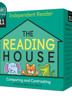 The Reading House  Set 11 Comparing & Contrast 阅读小房子11级 英文原版 儿童绘本 分级阅读 Marla Conn 4-8岁 又日新