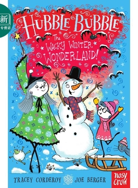 我的魔法奶奶8 章节书 Hubble Bubble The Wacky Winter Wonderland英文原版 图画章节故事 小初文学 进口读物 又日新