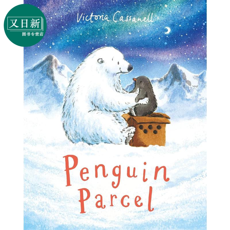 Victoria Cassanell Penguin Parcel 企鹅的包裹 英文原版进口图书 儿童绘本 动物故事图画书 又日新