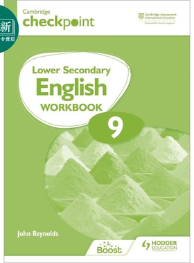 英文原版剑桥检查点初中英语练习册第二版9 Cambridge Checkpoint Lower Secondary English Workbook 9 又日新