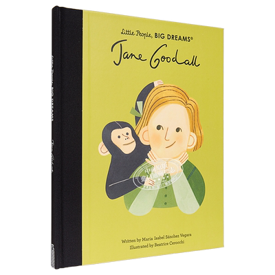 Little People, Big Dreams:Jane Goodall 小人物大理想：简·古道尔（生物学家） 英文原版 Maria Isabel