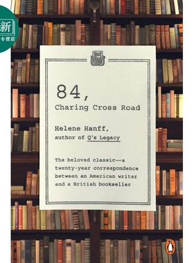 查令十字街84号 84 Charing Cross Road 英文原版 Helene Hanff 又日新