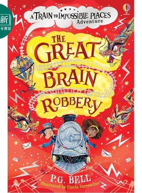 通往奇境的列车之云工厂 Great Brain Robbery 750L 英文原版 儿童文学 章节故事冒险小说 小初文学 9岁以上 又日新