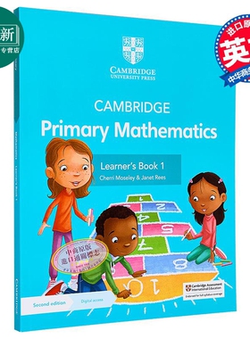 NEW Cambridge Primary Mathematics Learner's Book 1 with Digital Access (1 Year) 剑桥小学数学学生书一年级 又日新